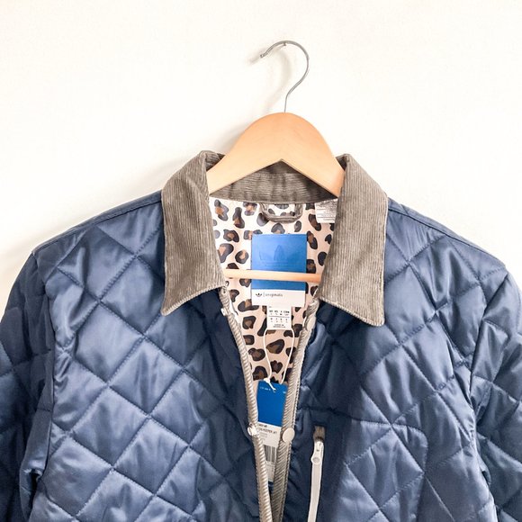 NWT Adidas Dog Keepers Jacket US Men's S in Legend Ink (Navy) - Picture 3 of 8